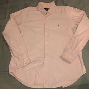 Men’s Ralph Lauren Lt Pink Oxford Button Down